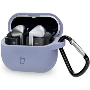 Wholesale Bizon Case Headphone Silicone Samsung Galaxy Buds 3 / 3 Pro grey - BIZ8011 - {ean13} - Hurt