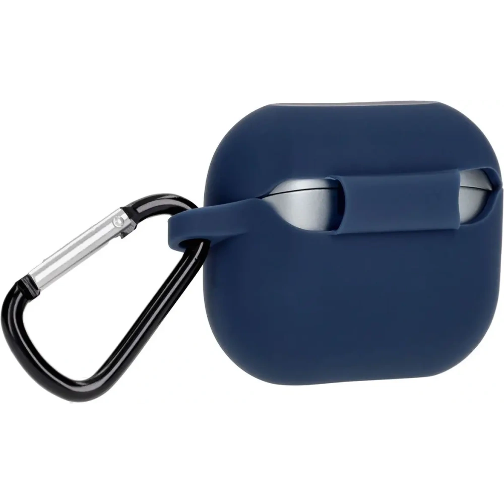 Hurtownia GSM - Silikonowe etui z karabińczykiem Bizon Case Headphone Silicone do Samsung Galaxy Buds 3 / 3 Pro ciemnoniebieskie - BIZ8013 - {ean13} - Hurt