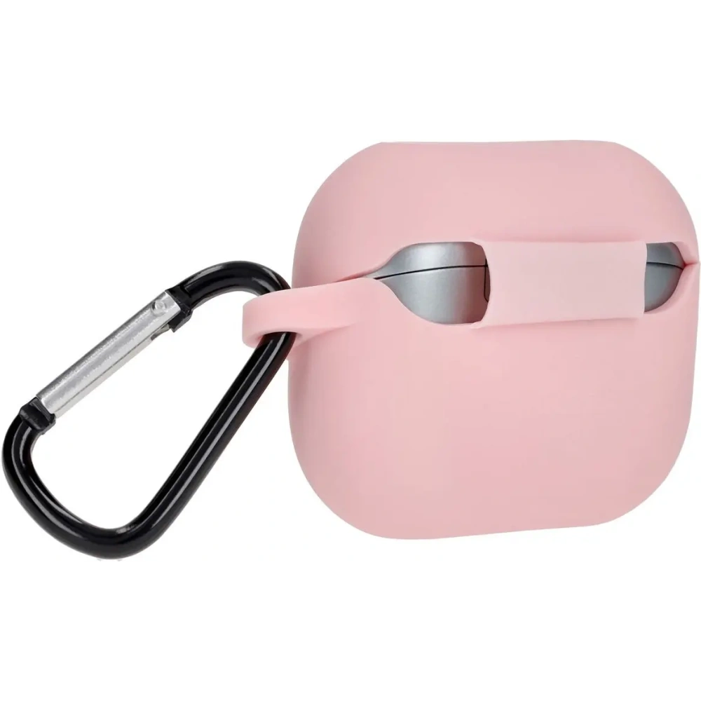 Hurtownia GSM - Silikonové pouzdro s karabinerem Bizon Case Headphone Silicone pro Samsung Galaxy Buds 3 / 3 Pro světle růžové - BIZ8014 - {ean13} - Hurt