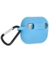Hurtownia GSM - Silikonowe etui z karabińczykiem Bizon Case Headphone Silicone do Samsung Galaxy Buds 3 / 3 Pro niebieskie - BIZ8017 - {ean13} - Hurt