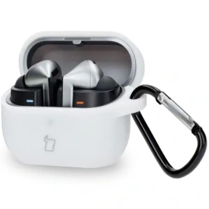 Wholesale Bizon Case Headphone Silicone Samsung Galaxy Buds 3 / 3 Pro white - BIZ8018 - {ean13} - Hurt
