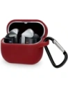 Cască Bizon Headphone Silicon Samsung Galaxy Buds 3 / 3 Pro burgundă