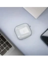 Hurtownia GSM - Elastyczne etui z karabińczykiem Bizon Case Headphone Clear do Apple AirPods 4 przezroczysto-brokatowe - BIZ8024 - {ean13} - Hurt
