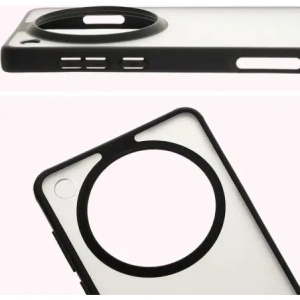 Hurtownia GSM - Bizon Carcasa Angelo Oppo Find X8 Pro fumurie cu un cadru negru - BIZ8025 - {ean13} - Hurt