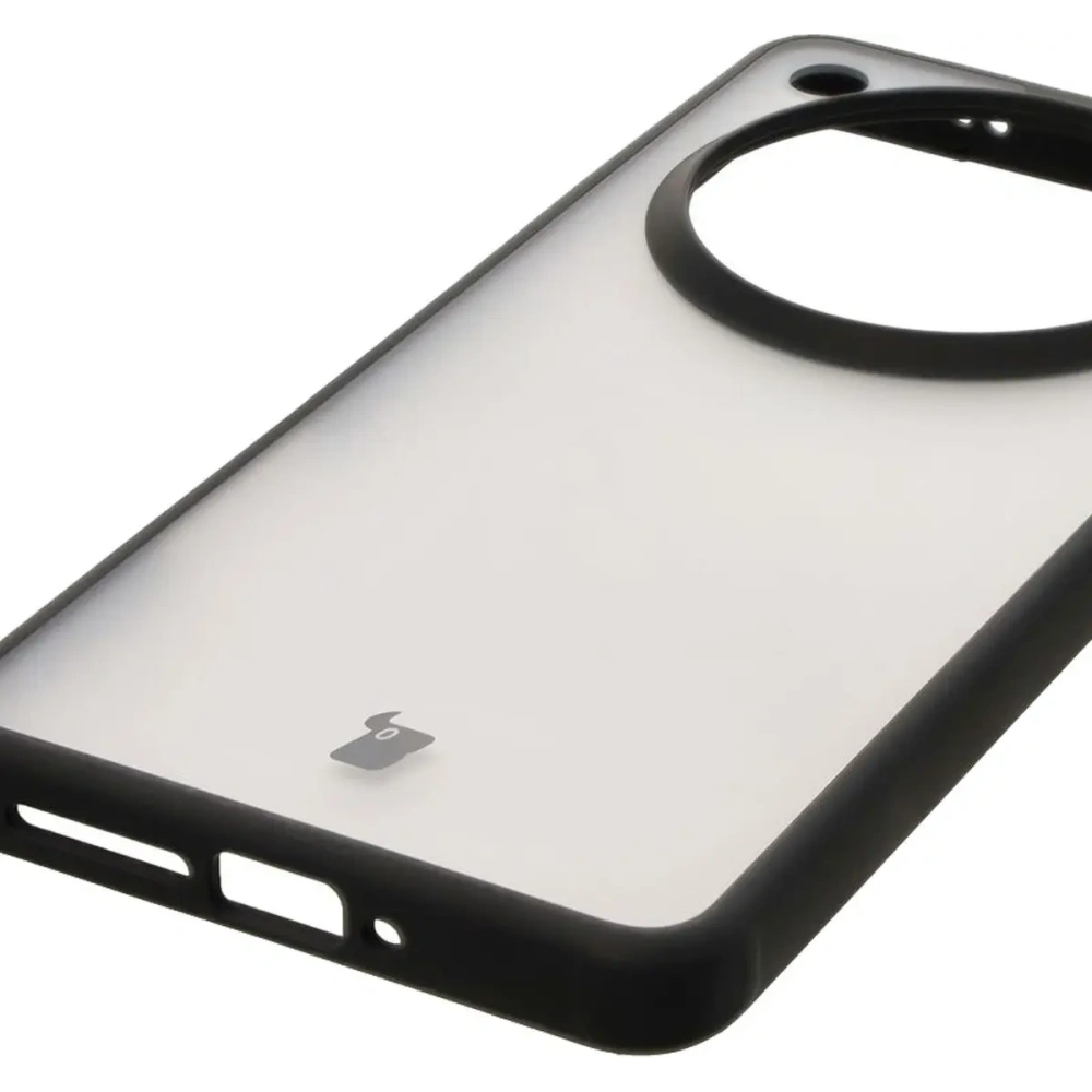 Hurtownia GSM - Etui Bizon Case Angelo do Oppo Find X8 Pro przydymione z czarną ramką - BIZ8025 - {ean13} - Hurt