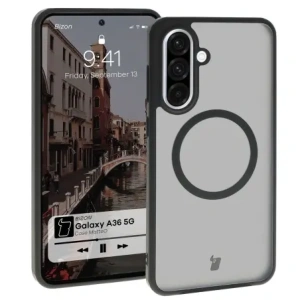 Hurtownia GSM - Bizon Case MatteO Samsung Galaxy A36 5G transluzent mit schwarzem Rahmen - BIZ8026 - {ean13} - Hurt
