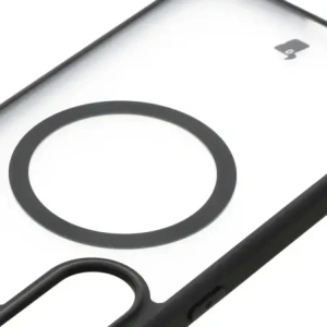 Hurtownia GSM - Etui z pierścieniem magnetycznym Bizon Case MatteO do Samsung Galaxy A36 5G półprzezroczyste z czarną ramką - BIZ8026 - {ean13} - Hurt