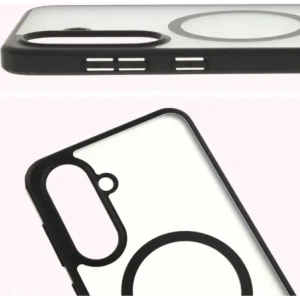 Hurtownia GSM - Bizon Case MatteO Samsung Galaxy A36 5G translucid cu ramă neagră - BIZ8026 - {ean13} - Hurt