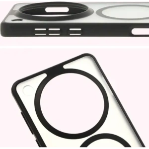 Hurtownia GSM - Husa Bizon MatteO pentru Oppo Find X8 Pro, translucidă cu ramă neagră. - BIZ8027 - {ean13} - Hurt