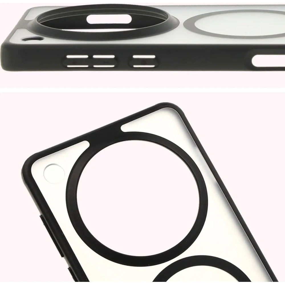 Hurtownia GSM - Bizon Case MatteO Oppo Find X8 Pro átlátszó fekete kerettel - BIZ8027 - {ean13} - Hurt