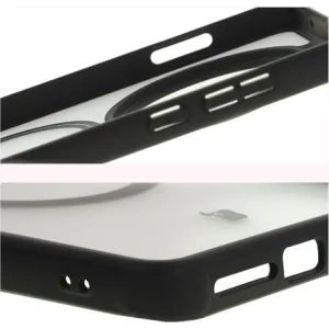 Hurtownia GSM - Etui s magnetickým kroužkem Bizon Case MatteO pro Oppo Find X8 Pro poloprůhledné s černým rámečkem - BIZ8027 - {ean13} - Hurt
