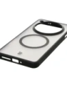 Hurtownia GSM - Etui z pierścieniem magnetycznym Bizon Case MatteO do Oppo Find X8 Pro półprzezroczyste z czarną ramką - BIZ8027 - {ean13} - Hurt