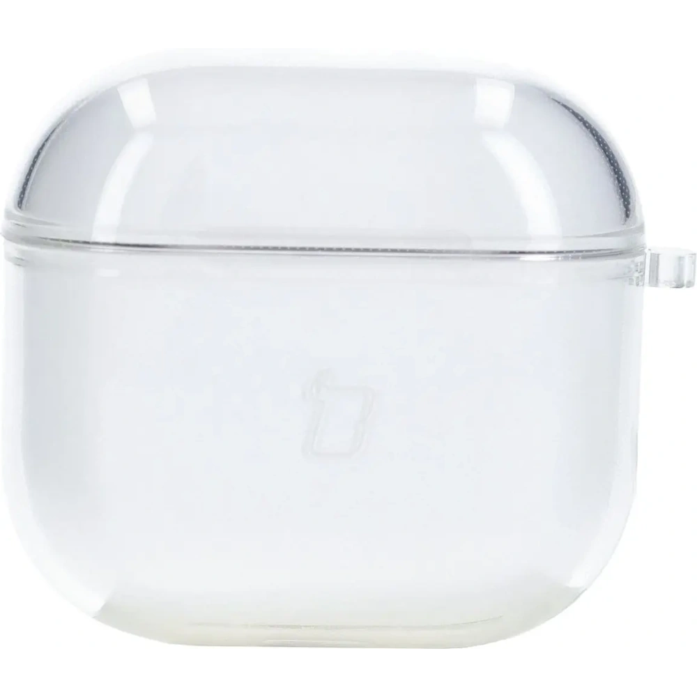 Hurtownia GSM - Elastyczne etui z karabińczykiem Bizon Case Headphone Clear do Apple AirPods 4 przezroczyste - BIZ8028 - {ean13} - Hurt