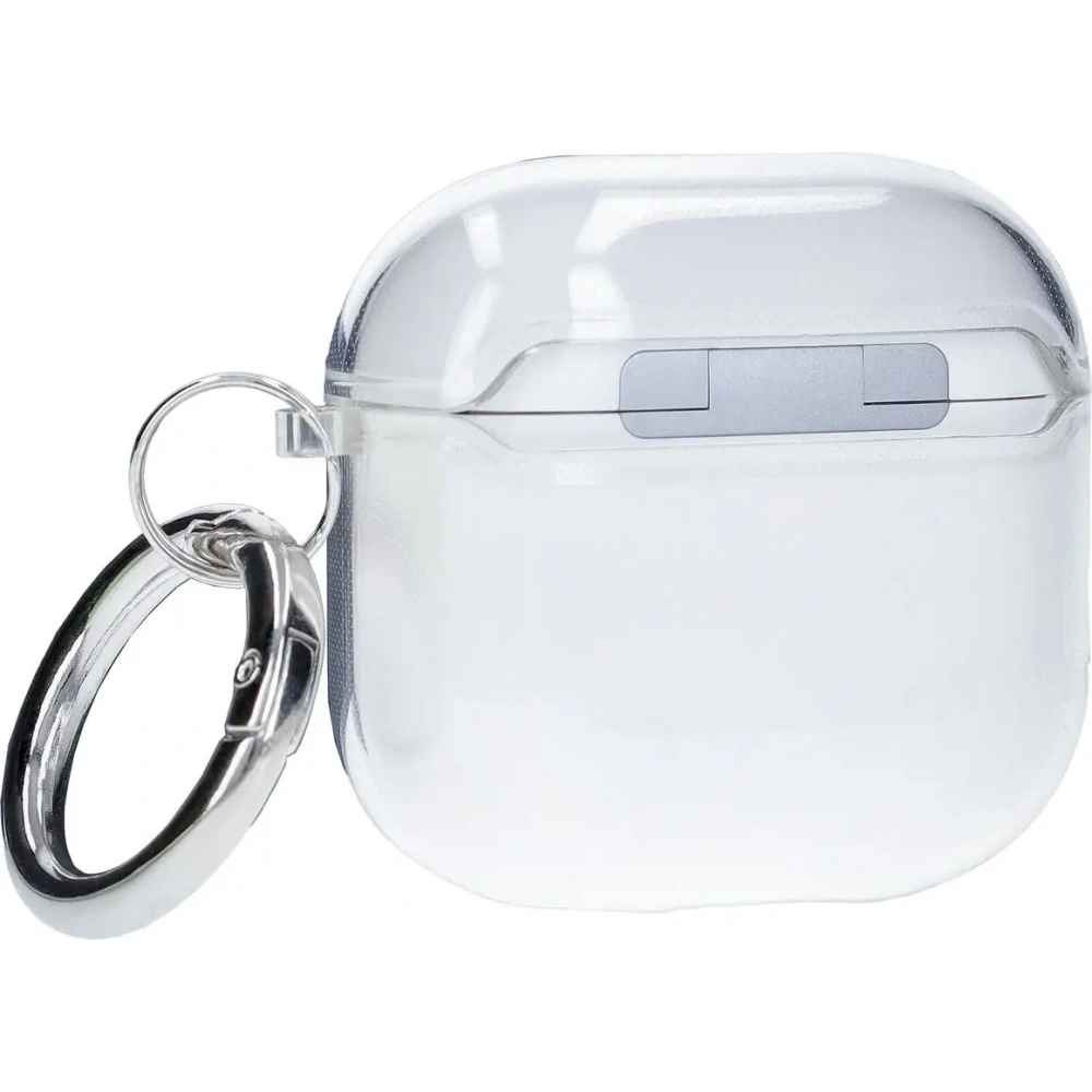 Hurtownia GSM - Elastyczne etui z karabińczykiem Bizon Case Headphone Clear do Apple AirPods 4 przezroczyste - BIZ8028 - {ean13} - Hurt