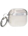 Hurtownia GSM - Elastyczne etui z karabińczykiem Bizon Case Headphone Clear do Apple AirPods 4 przezroczysto-czarne - BIZ8029 - {ean13} - Hurt