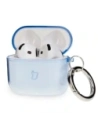 Bizon Case Headphone Clear Apple AirPods 4 clear-blue