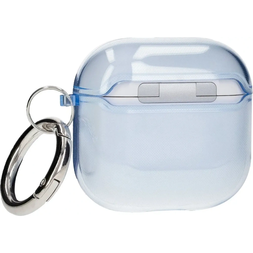 Hurtownia GSM - Bizon Case Headphone Clear Apple AirPods 4 clar-albastru - BIZ8030 - {ean13} - Hurt