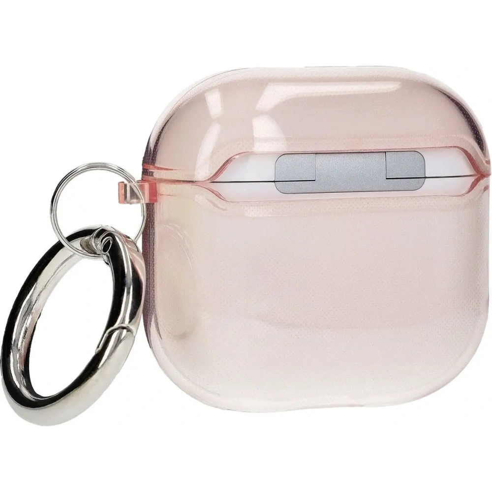 Wholesale Bizon Case Headphone Clear Apple AirPods 4 clear-pink - BIZ8031 - {ean13} - Hurt