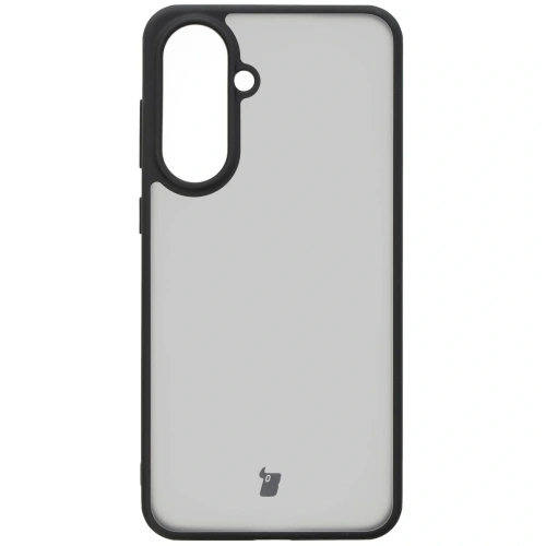 Etui Bizon Case Angelo do Samsung Galaxy A56 5G przydymione z czarną ramką