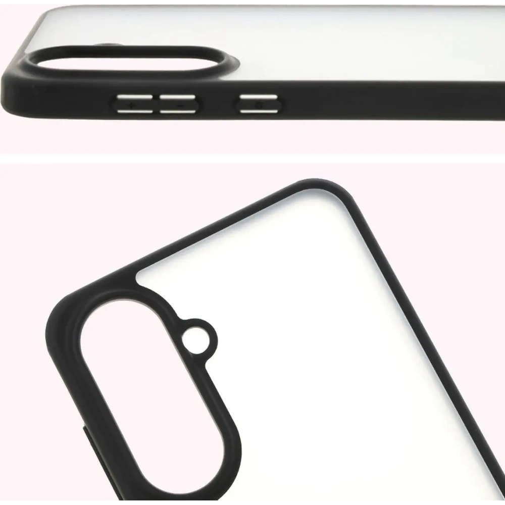 Wholesale Bizon Case Angelo Samsung Galaxy A56 5G smoky with a black frame - BIZ8033 - {ean13} - Hurt