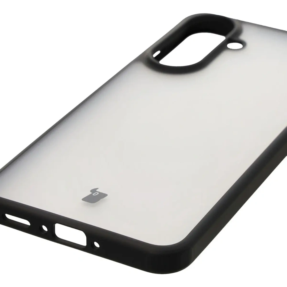 Hurtownia GSM - Bizon Case Angelo Samsung Galaxy A56 5G füstös fekete kerettel - BIZ8033 - {ean13} - Hurt