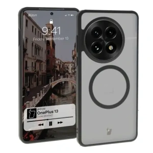 Hurtownia GSM - Bizon Case MatteO OnePlus 13 áttetsző fekete kerettel - BIZ8035 - {ean13} - Hurt