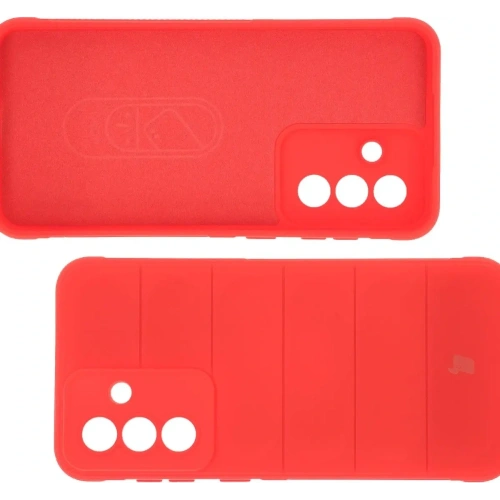 Pancerne etui Bizon Case Tur do Samsung Galaxy A36 5G / A56 5G czerwone