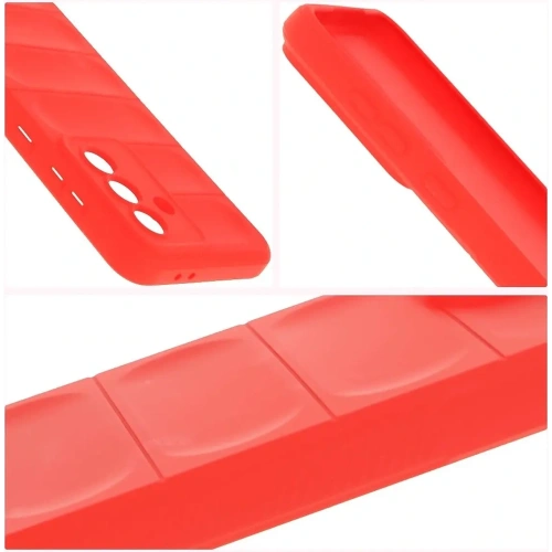 Pancerne etui Bizon Case Tur do Samsung Galaxy A36 5G / A56 5G czerwone