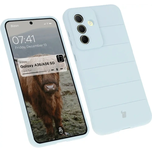 Pancerne etui Bizon Case Tur do Samsung Galaxy A36 5G / A56 5G jasnoniebieskie