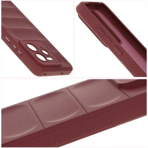 Pancerne etui Bizon Case Tur do Realme GT 7 Pro ciemnofioletowe