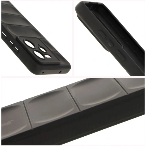 Pancerne etui Bizon Case Tur do Realme GT 7 Pro czarne