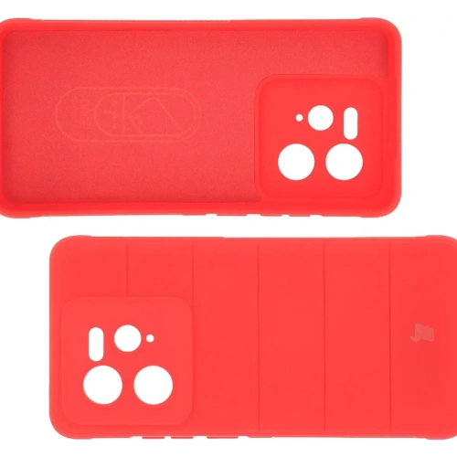 Pancerne etui Bizon Case Tur do Realme GT 7 Pro czerwone