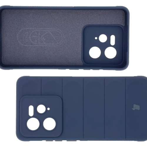 Pancerne etui Bizon Case Tur do Realme GT 7 Pro granatowe