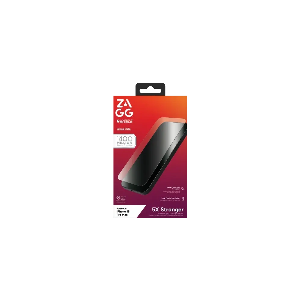 Wholesale ZAGG InvisibleShield Glass Elite Apple iPhone 16 Pro Max - ZAG168 - {ean13} - Hurt