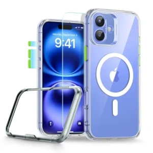Hurtownia GSM - ESR Set Pro Clasic Halolock MagSafe Apple iPhone 16 Transparent - ESR870 - {ean13} - Hurt