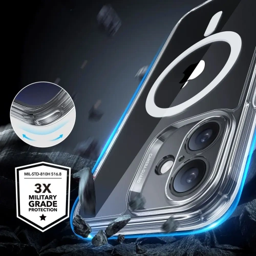 Etui + szkło ESR Classic Pro Set Halolock MagSafe Apple iPhone 16 Clear