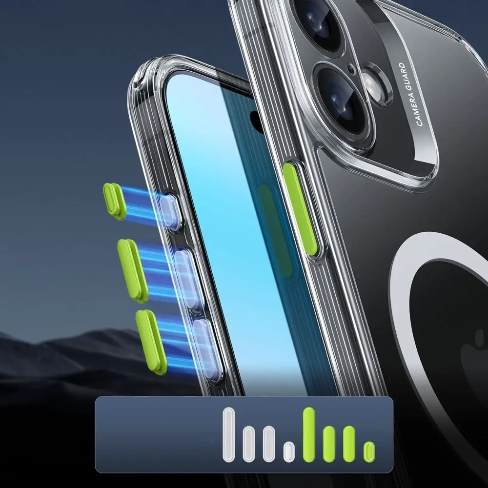 Hurtownia GSM - Etui + szkło ESR Classic Pro Set Halolock MagSafe Apple iPhone 16 Clear - ESR870 - {ean13} - Hurt