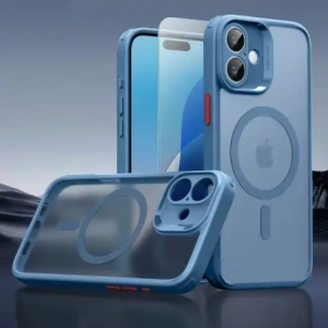 Hurtownia GSM - Etui + szkło ESR Classic Pro Set Halolock MagSafe Apple iPhone 16 Frosted Blue - ESR871 - {ean13} - Hurt