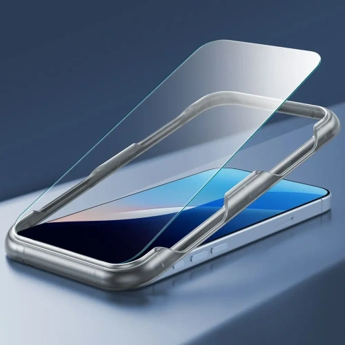 Etui + szkło  ESR Classic Pro Set Halolock MagSafe Apple iPhone 16 Frosted Blue