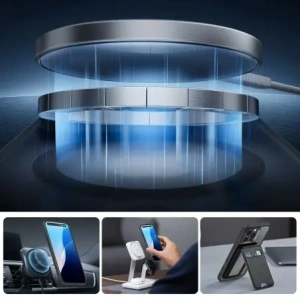 Wholesale ESR Classic Pro Set Halolock MagSafe Apple iPhone 16 Pro Max Frosted Black - ESR873 - {ean13} - Hurt