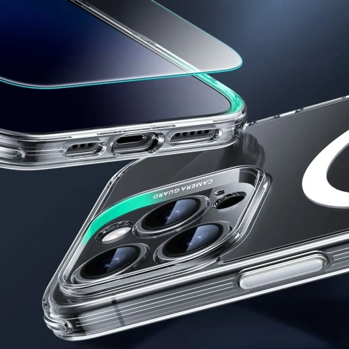 Etui + szkło  ESR Classic Pro Set Halolock MagSafe Apple iPhone 16 Pro Max Clear