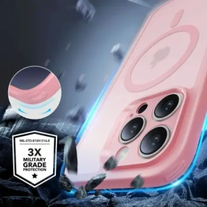 Hurtownia GSM - ESR Classic Pro Set Halolock MagSafe Apple iPhone 16 Pro Max Roz Înghețat - ESR875 - {ean13} - Hurt