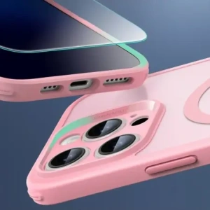 Hurtownia GSM - Etui + szkło ESR Classic Pro Set Halolock MagSafe Apple iPhone 16 Pro Max Frosted Pink - ESR875 - {ean13} - Hurt