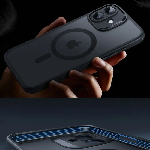 Etui + szkło  ESR Classic Pro Set Halolock MagSafe Apple iPhone 16 Frosted Black