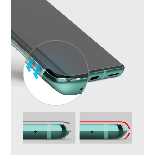 Folia hydrożelowa Ringke Dual Easy Wing Full Cover OnePlus 8 [2 PACK]