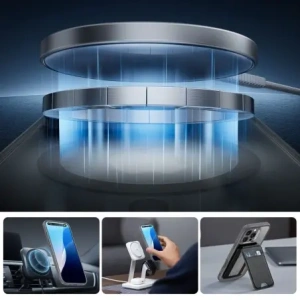 Hurtownia GSM - ESR Classic Pro Set Halolock MagSafe Apple iPhone 16 Pro Matt Szürke - ESR879 - {ean13} - Hurt