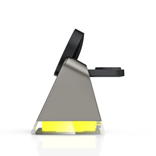 Ładowarka bezprzewodowa Tech-Protect QI15W-A43 3in1 Magnetic MagSafe Wireless Charger Black