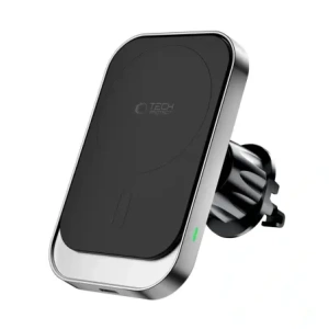Hurtownia GSM - Tech-Protect MM15W-V9 Magnetic MagSafe műszerfal és szellőző autós tartó vezeték nélküli töltő 15W Fekete - THP3699 - {ean13} - Hurt
