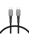 Tech-Protect Ultraboost DNA USB-C / USB-C Kabel PD100W/5A 25cm Eisen Grau
