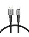 Tech-Protect Ultraboost DNA USB-A / USB-C Kabel 15W/3A 50cm Eisen Grau